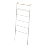 White Tower Leaning Ladder with Shelf