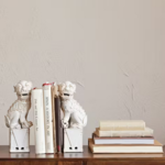 Creative Co-Op Vintage Reproduction Foo Dog Bookends Set of 2