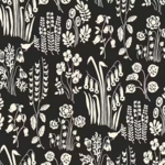 Tempaper Tallulah Belle Black Peel and Stick Wallpaper, 28 sq. ft.