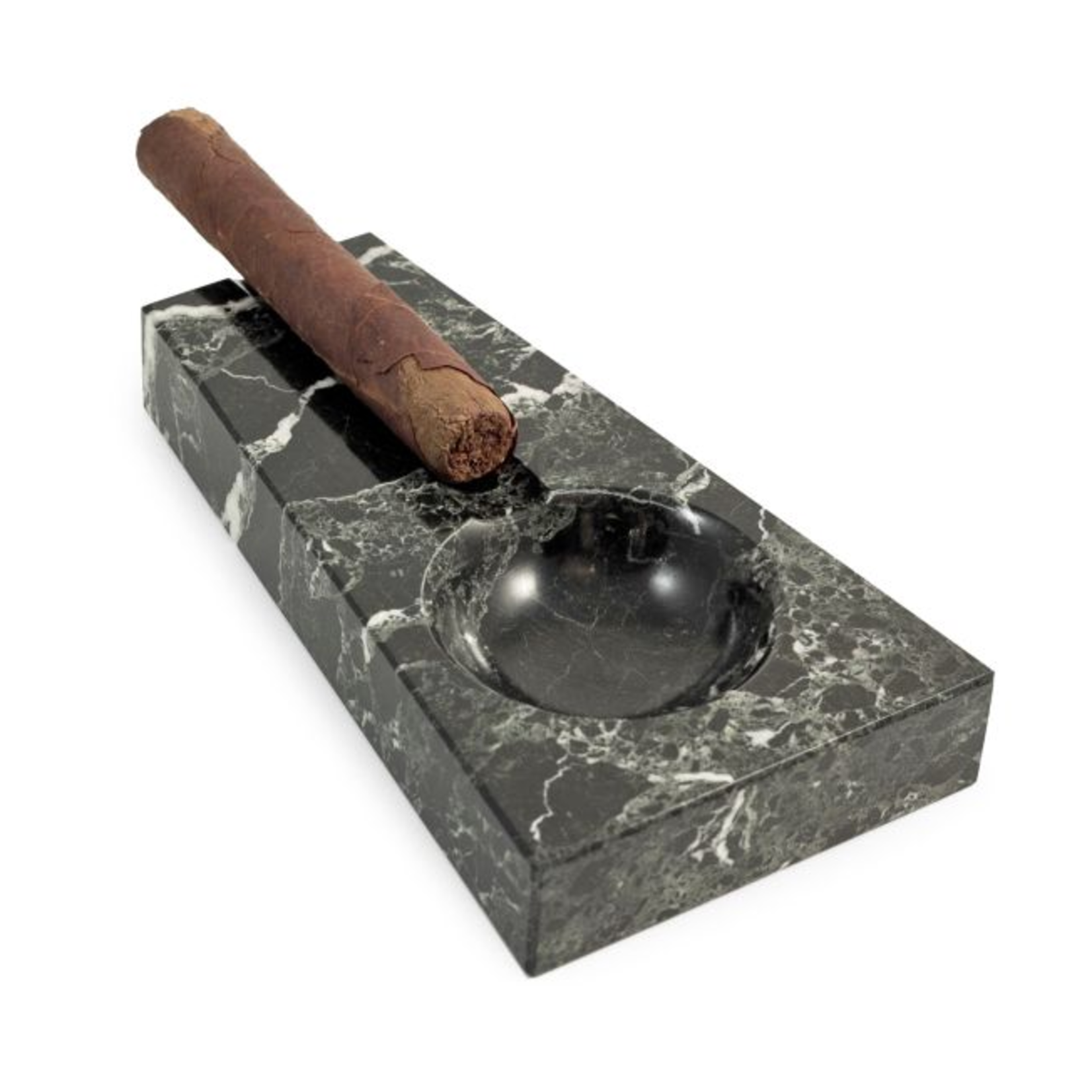 BeyBerk International Marble Single Cigar Ashtray