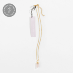 Rose Quartz Pendulum Necklace