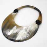 Natural Beauties Oversized Horn Collar Neckalace