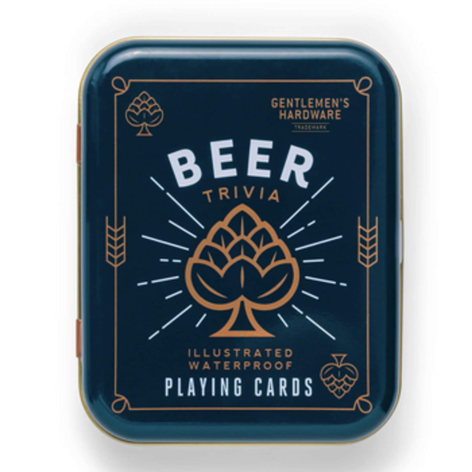 Gentlemen's Hardware Beer Trivia Playing Cards