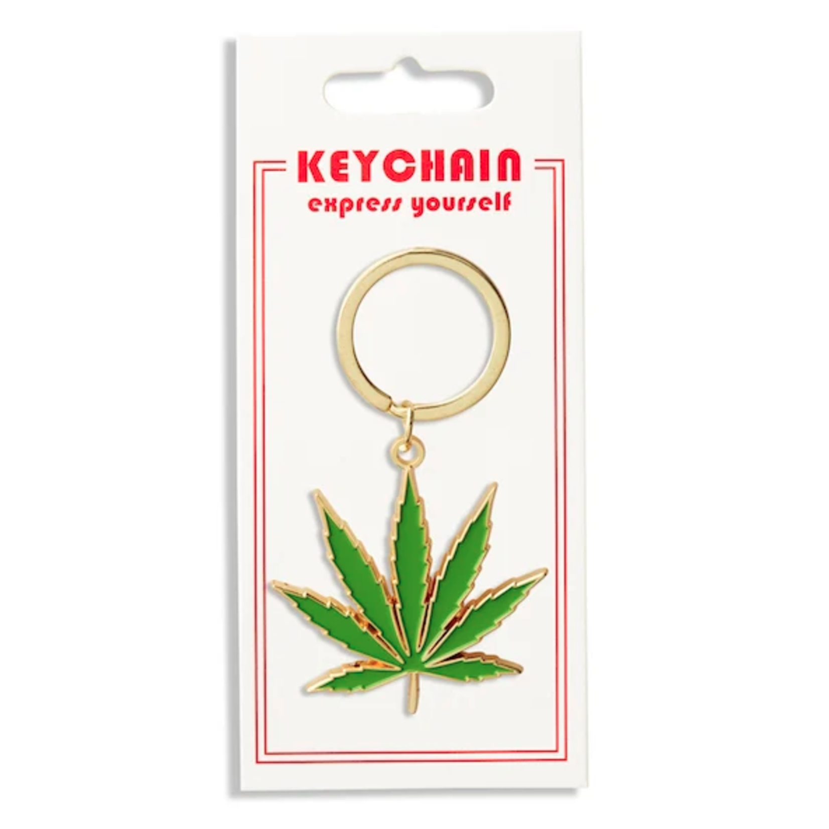 Pot Leaf Keychain