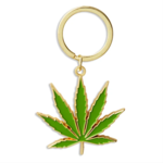 Pot Leaf Keychain