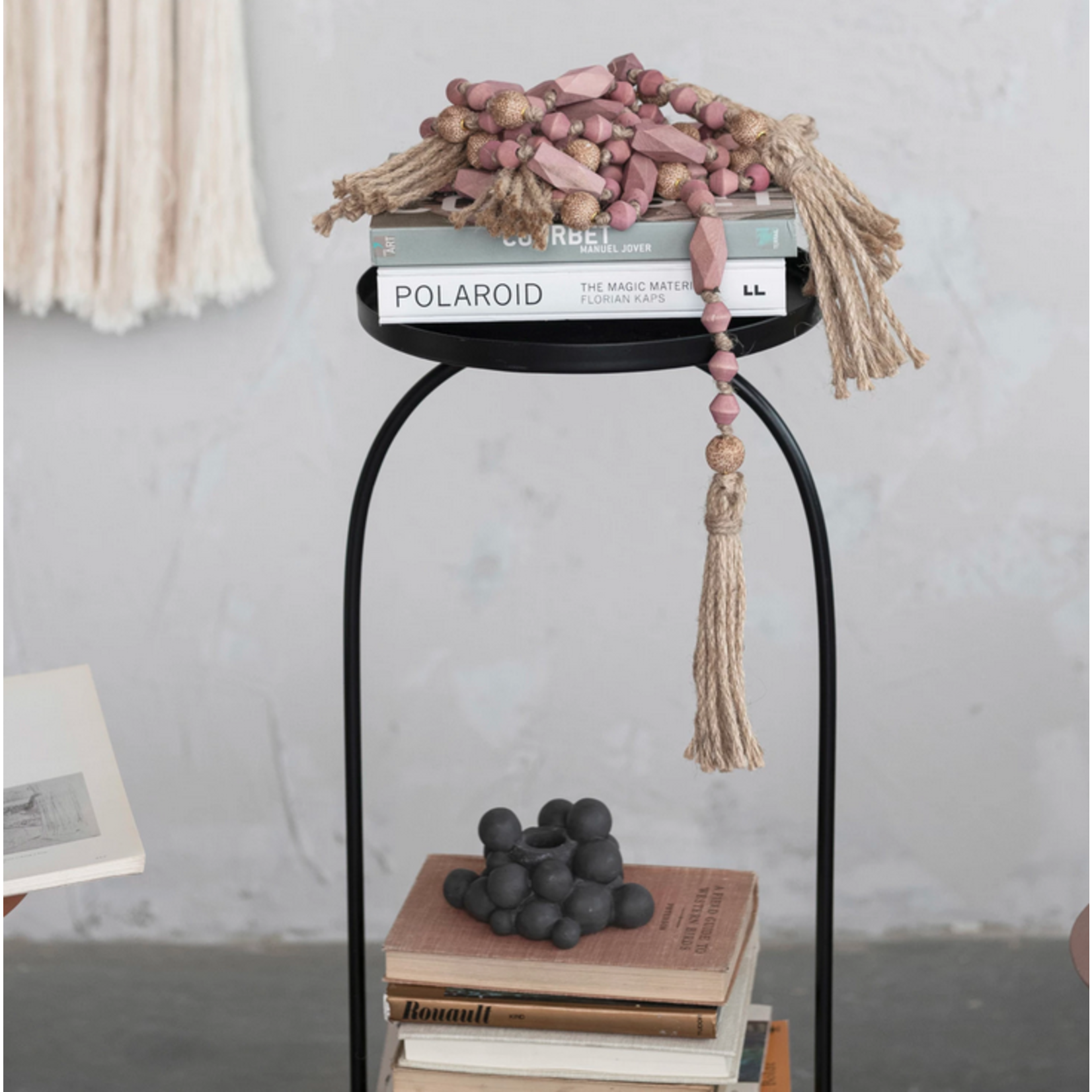 Stoneware Bubbles Taper Holder