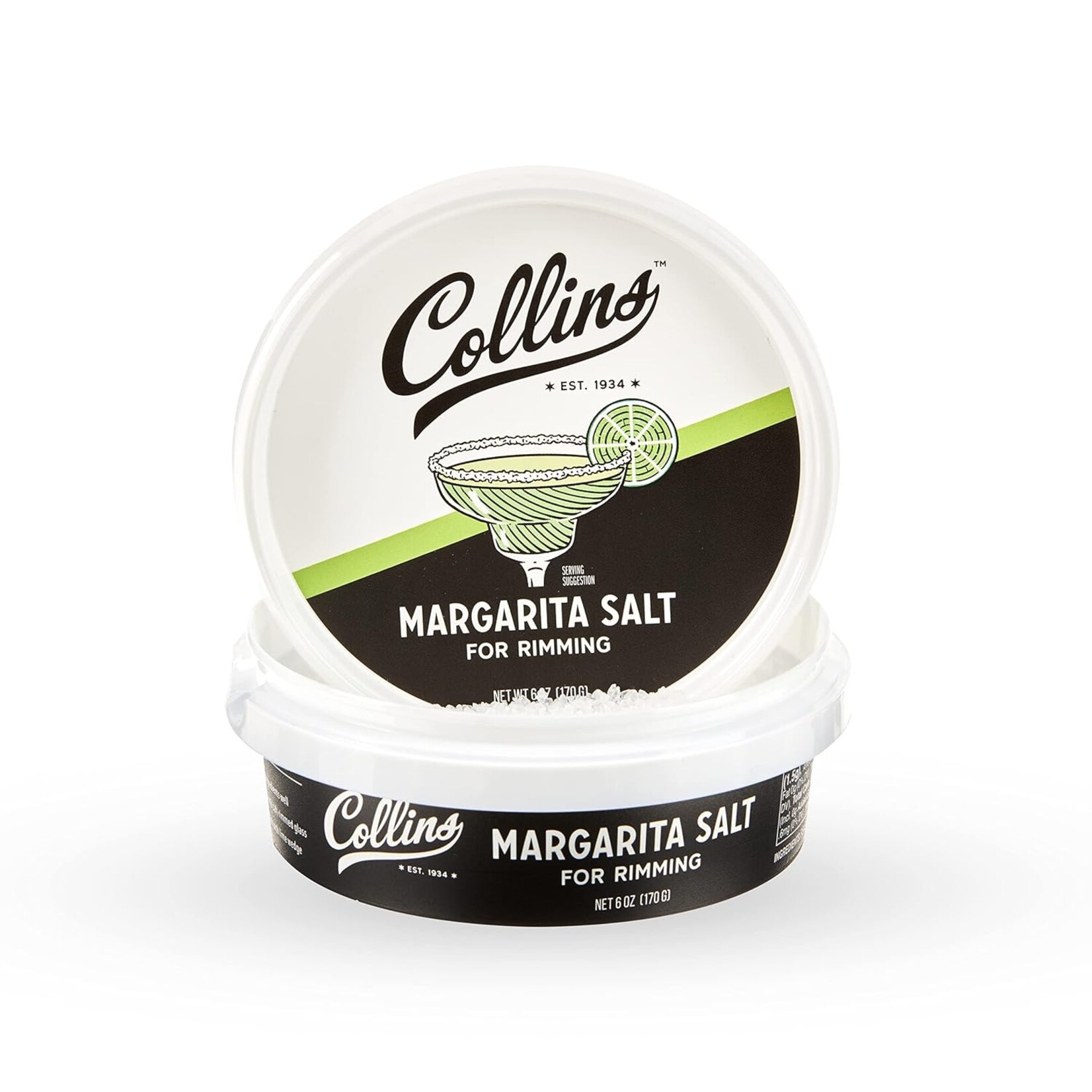 TRUE Brands 6 oz. White Margarita Salt by Collins
