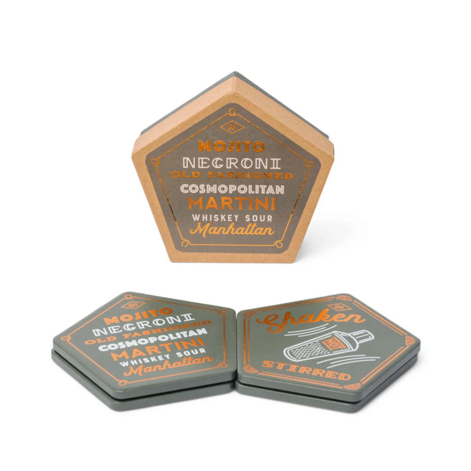 Gentlemen's Hardware SET OF 4 Cocktail Coasters