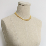 David Aubrey Jewelry Gold Chain Fish Bone Necklace