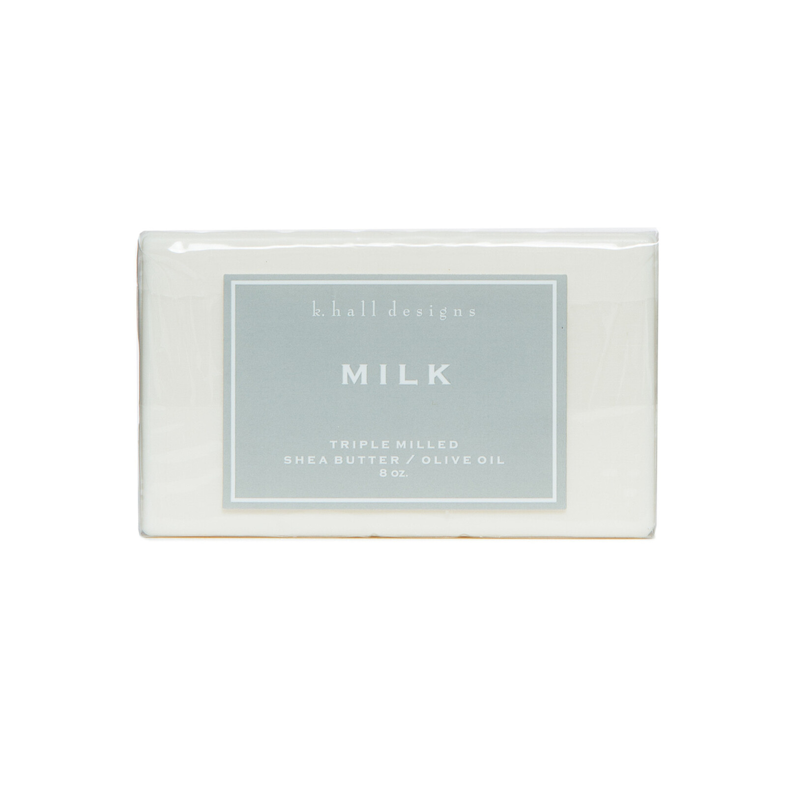 K. Hall Designs Milk 8oz. Bar Soap