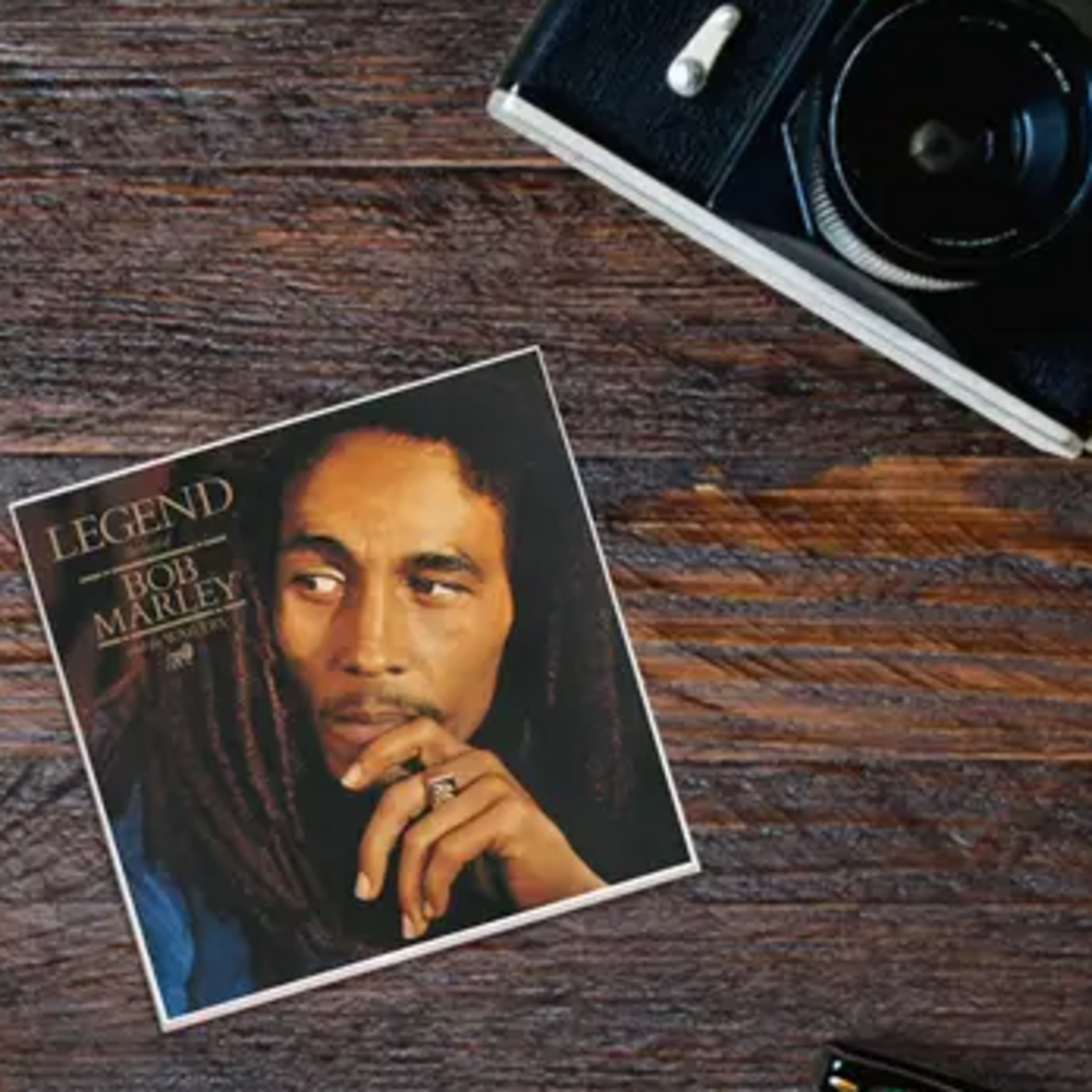 Lucky Mfg. Bob Marley and the Wailers 'Legend' Album Coaster