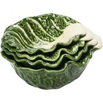 Creative Co-Op SET OF 4 Stoneware Cabbage Bowls