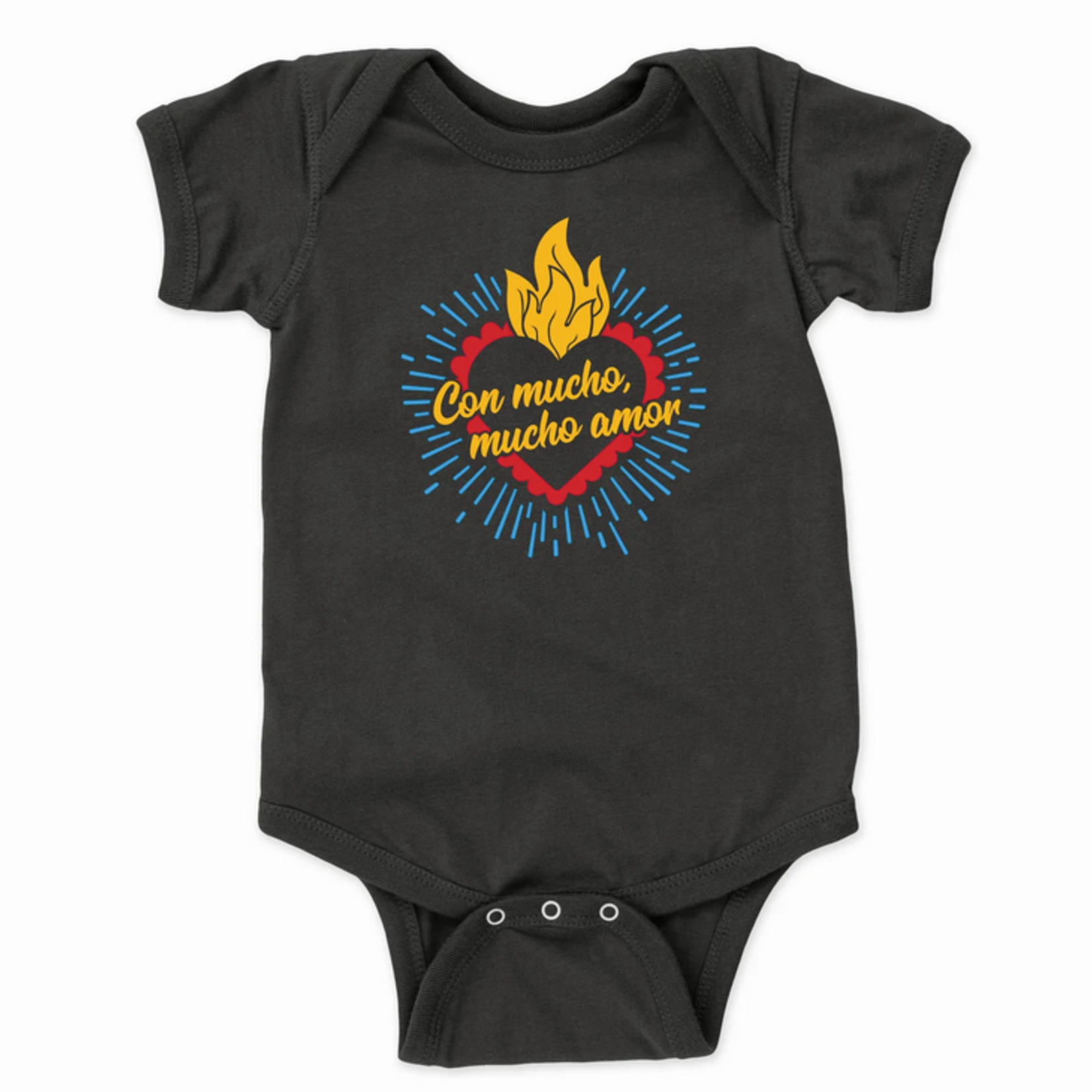 Que Rico T-Shirt Con Mucho Mucho Amor Onesie