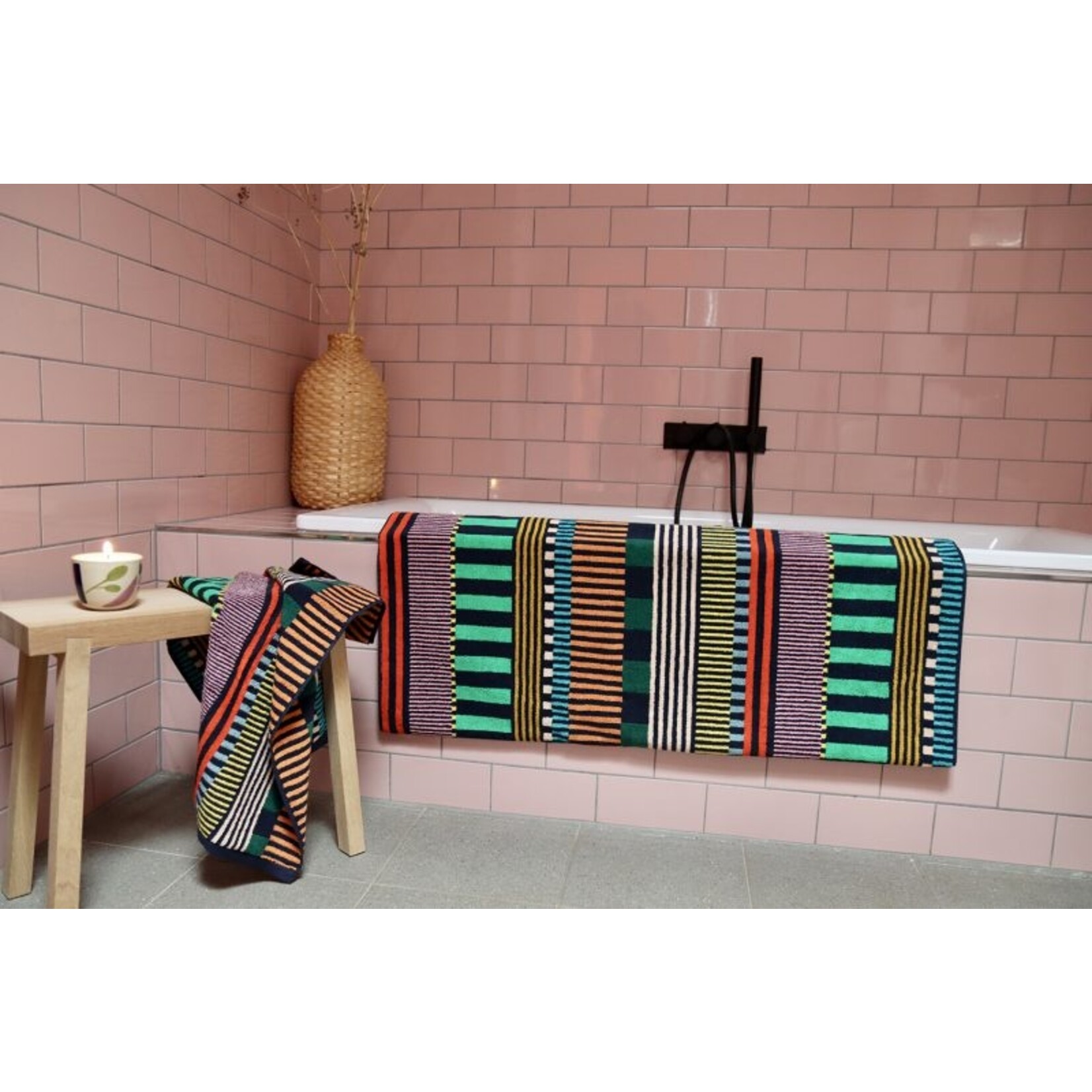 Donna Wilson Multi-Stripe Bath Towel