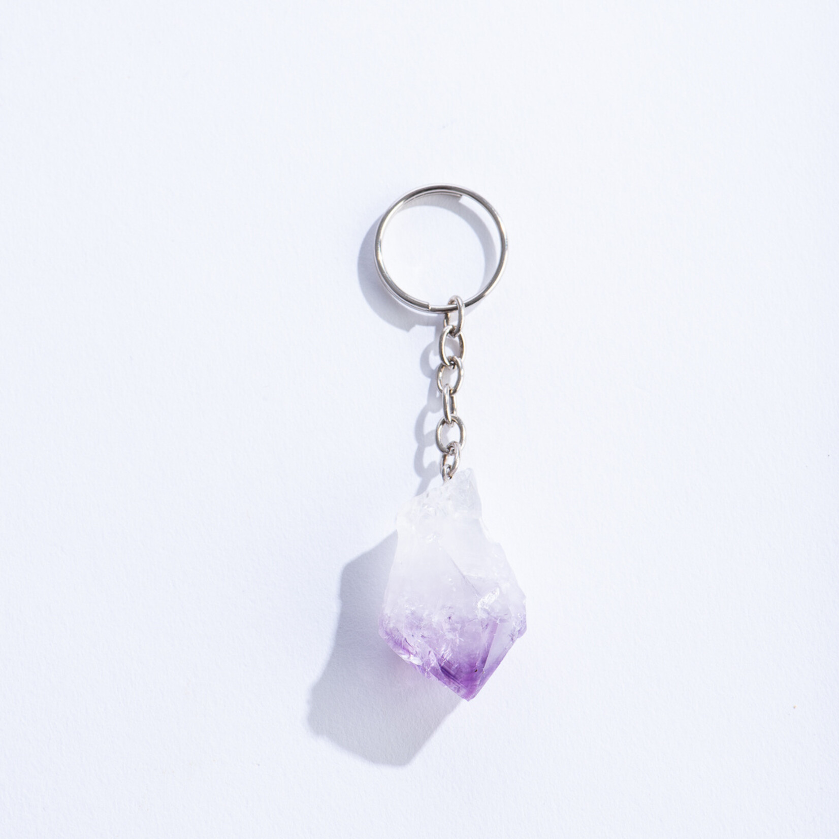 Amethyst Key Chain