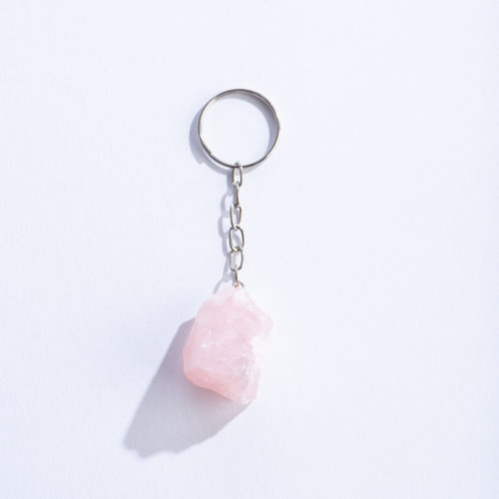 Rose Quartz Key Chain