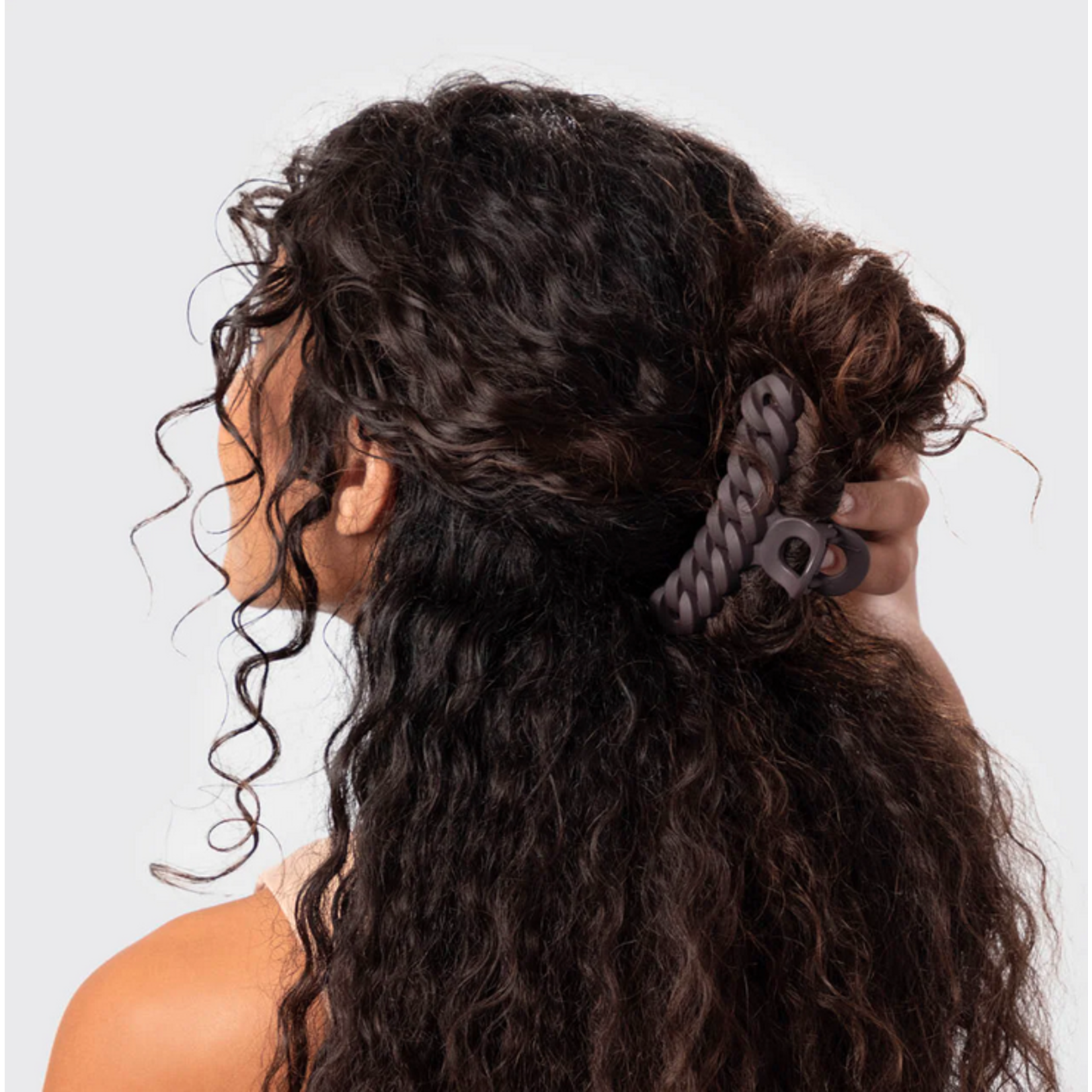 KITSCH Eco - Friendly Chain Claw Clip 3pc Set - Neutral