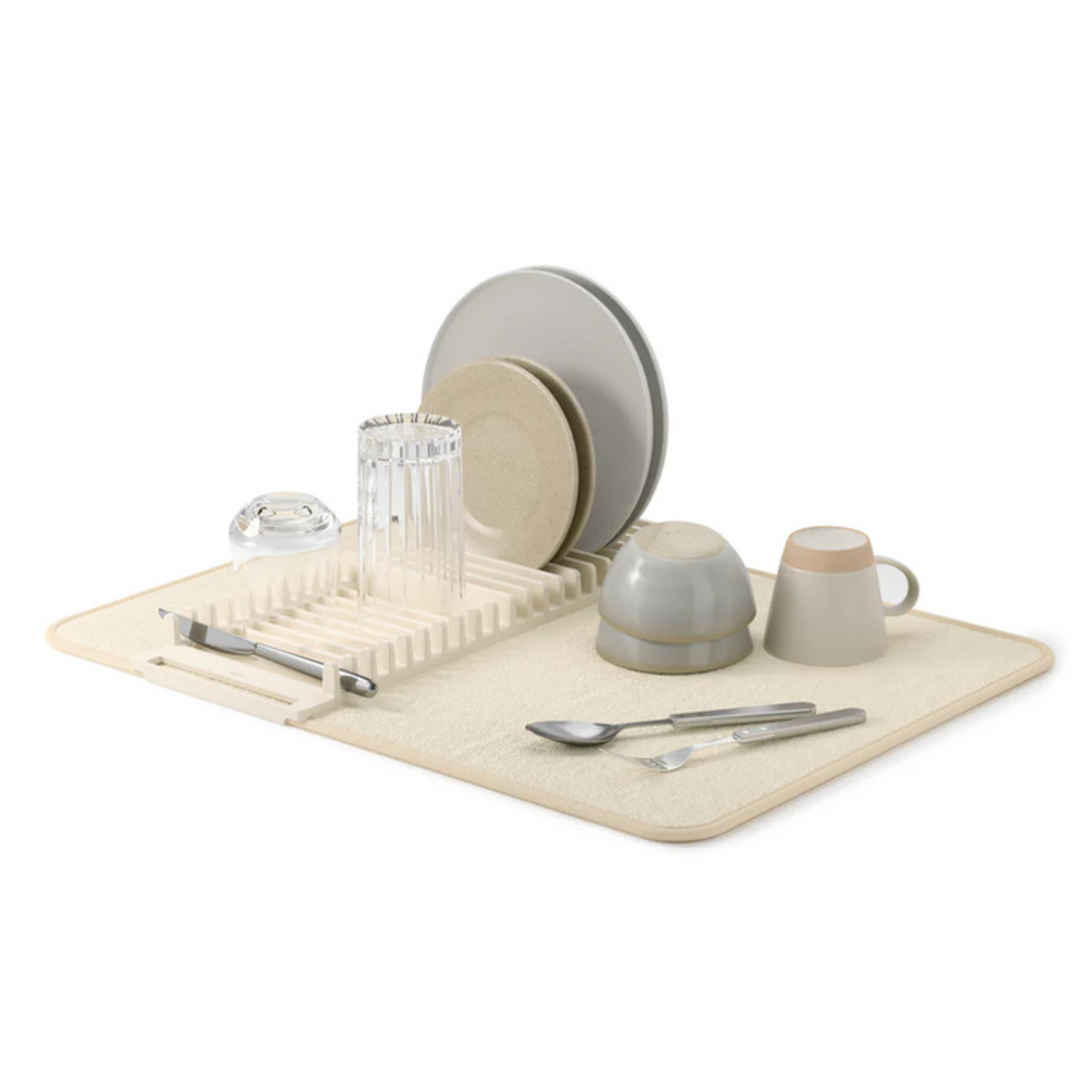 UDRY Drying Rack with Mat- Linen