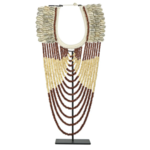 Blue Ocean Traders Abelam Necklace on Stand