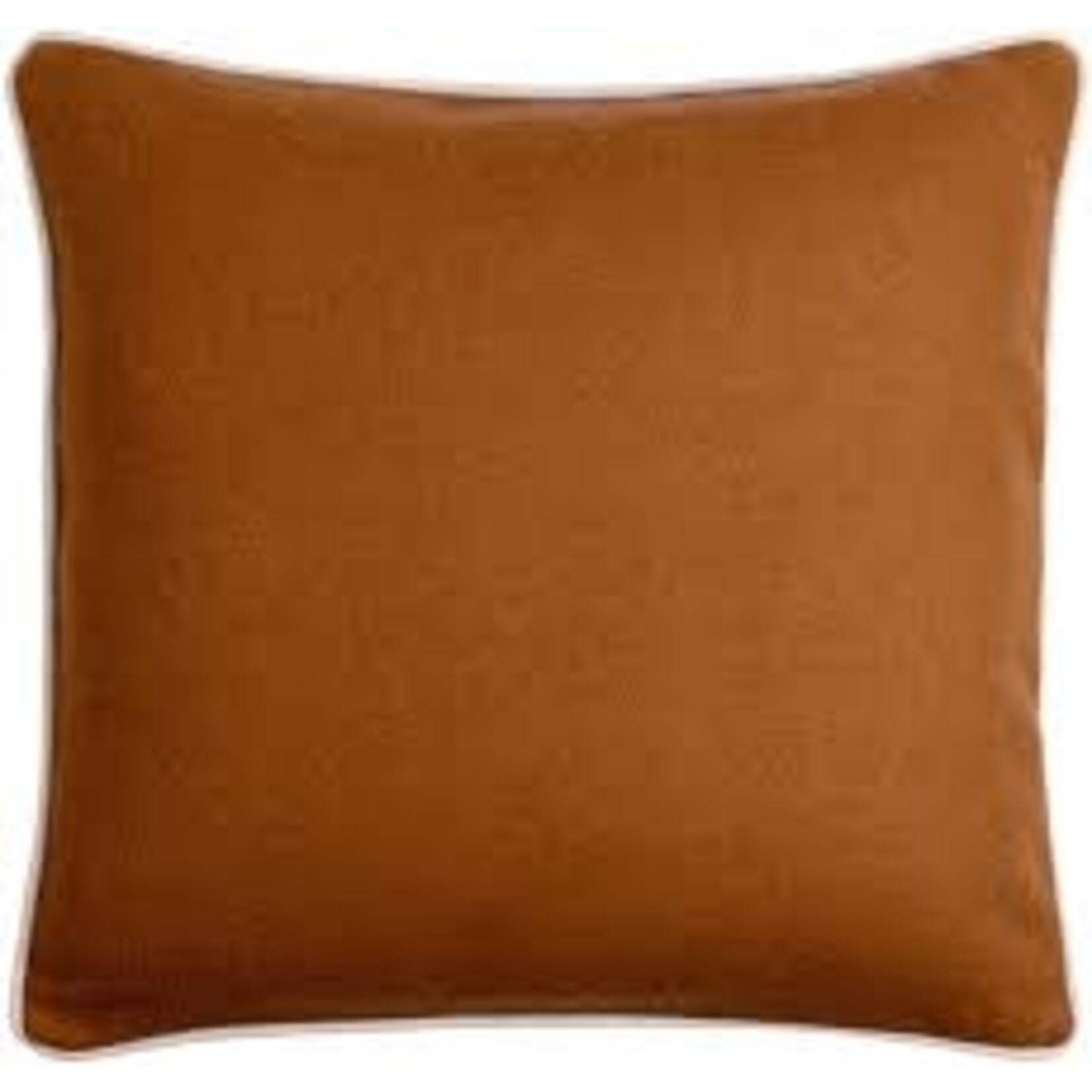 Ackerly Pillow 18" X 18"- Medium Brown/ Light Gray