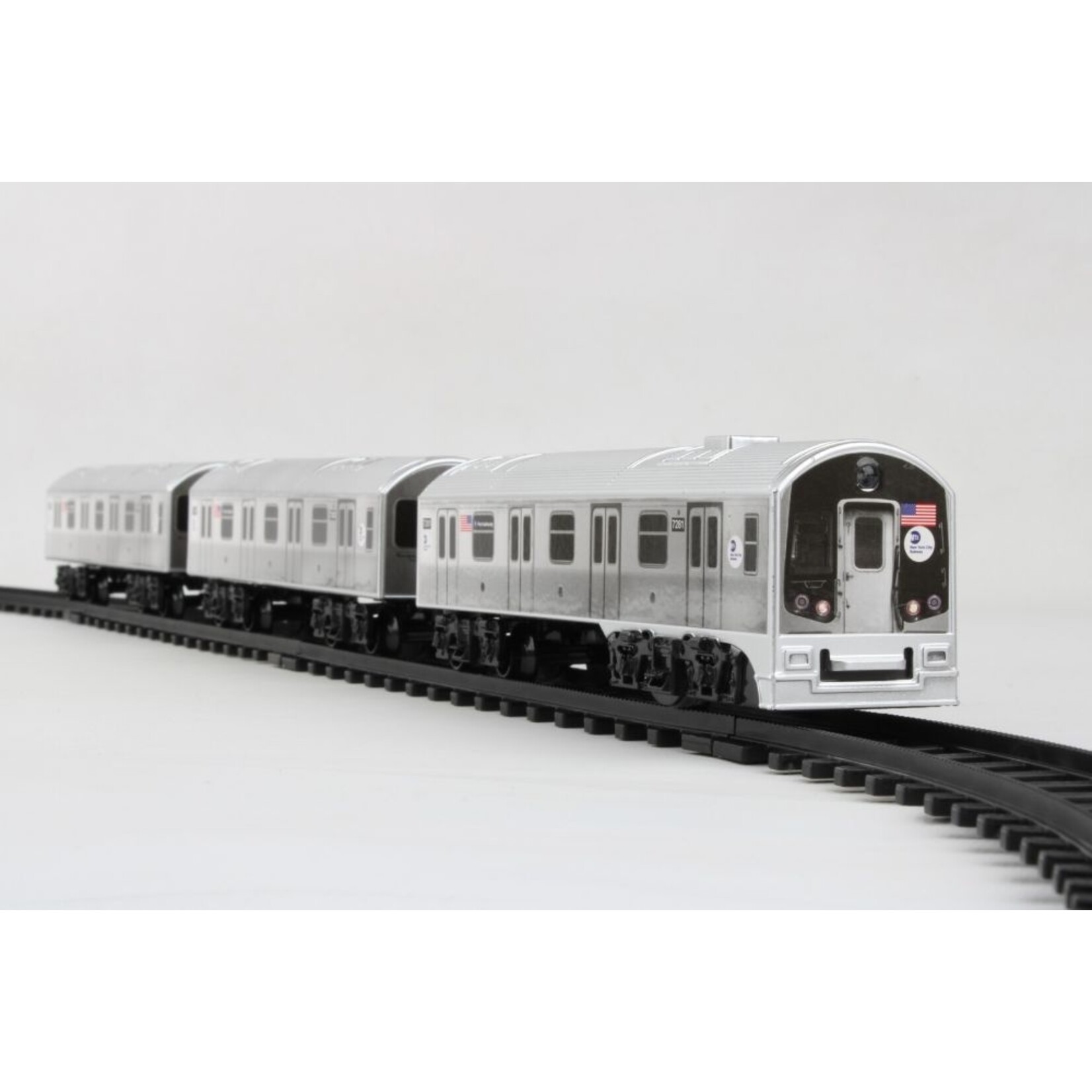 Daron Worldwide Trading MTA Motorized 3 Piece Train w/ Track