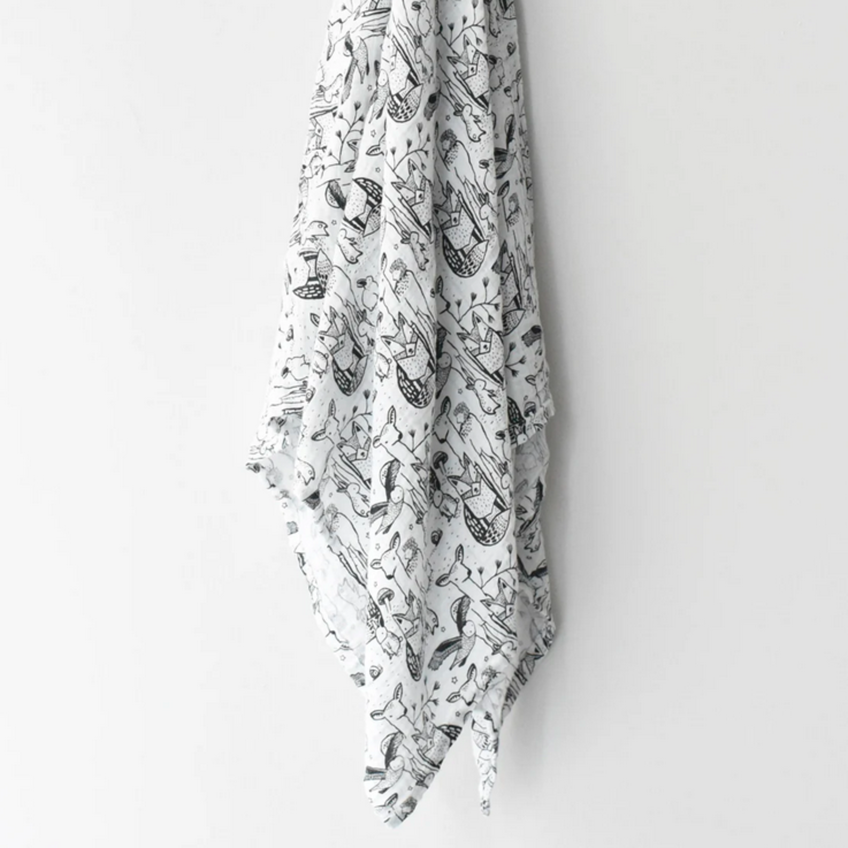Wee Gallery Organic Muslin Swaddle- Forest
