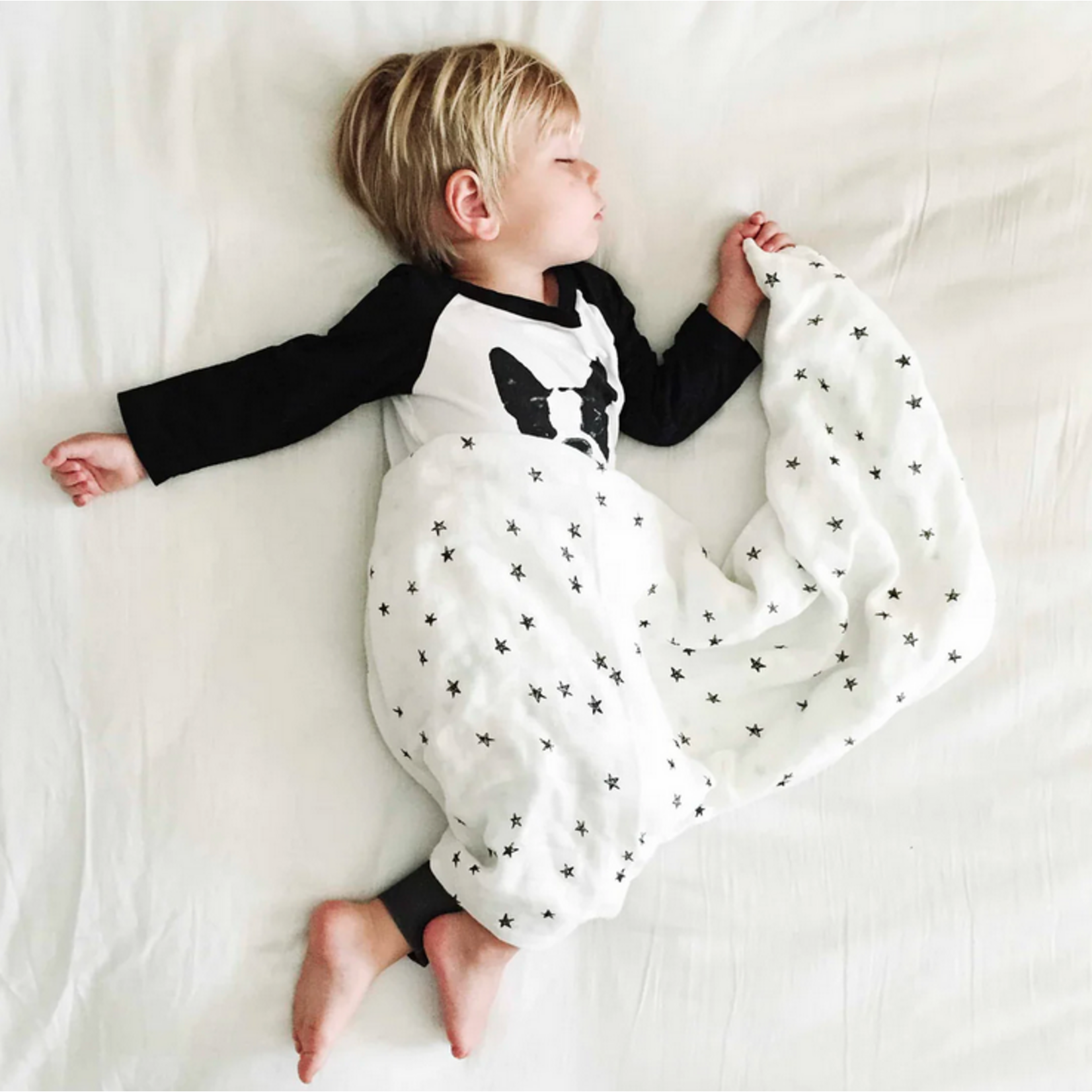 Wee Gallery Organic Muslin Swaddle- Stars