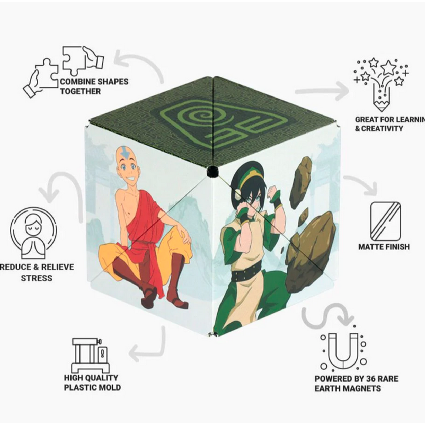 Fun in Motion Shashibo- Avatar the last Airbender Earth