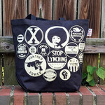 All Very Goods Power Button Tote Bag - Black