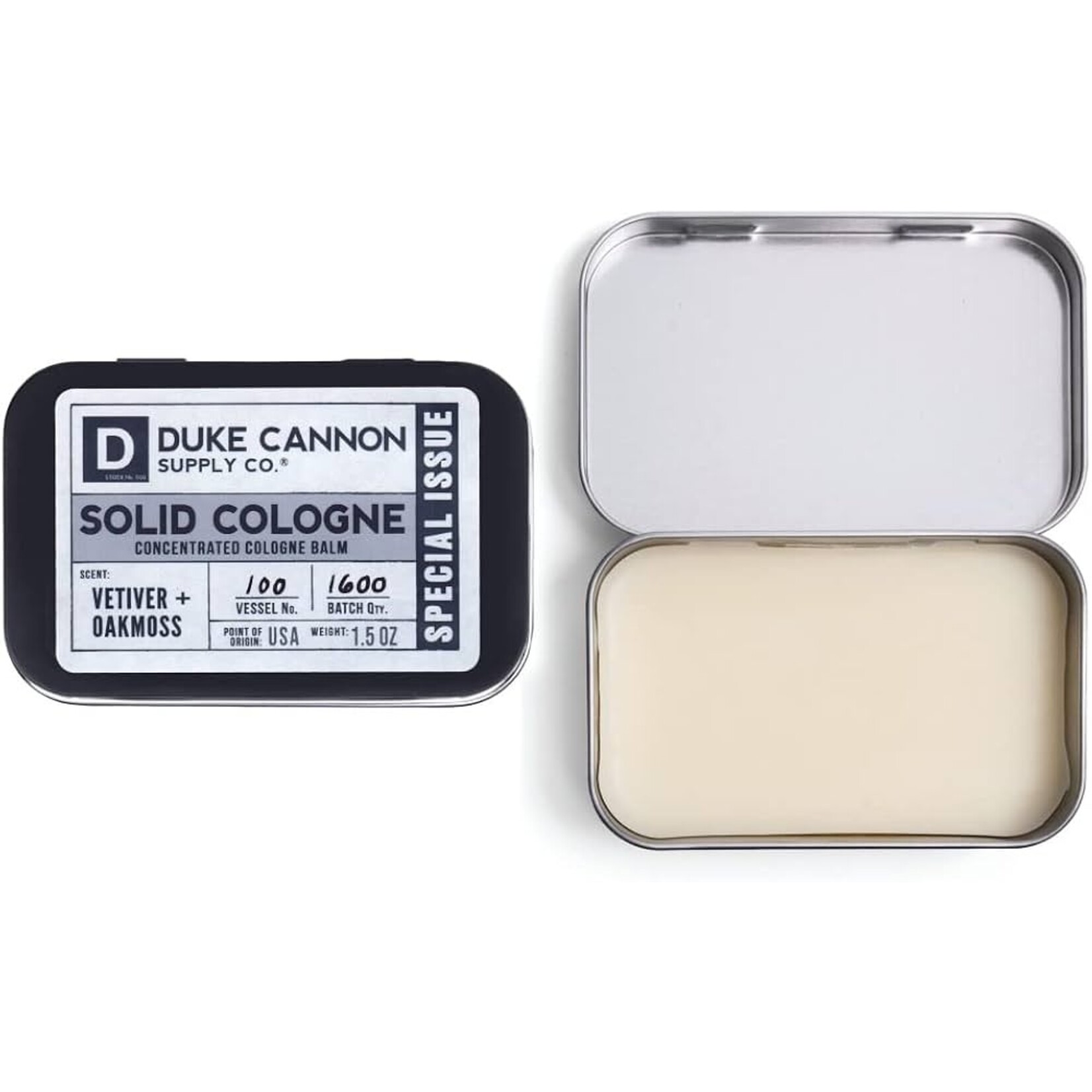 Duke Cannon Solid Cologne Vetiver Oakmoss