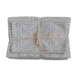 Creative Co-Op Handmade Cotton Bed Cover Set of 3