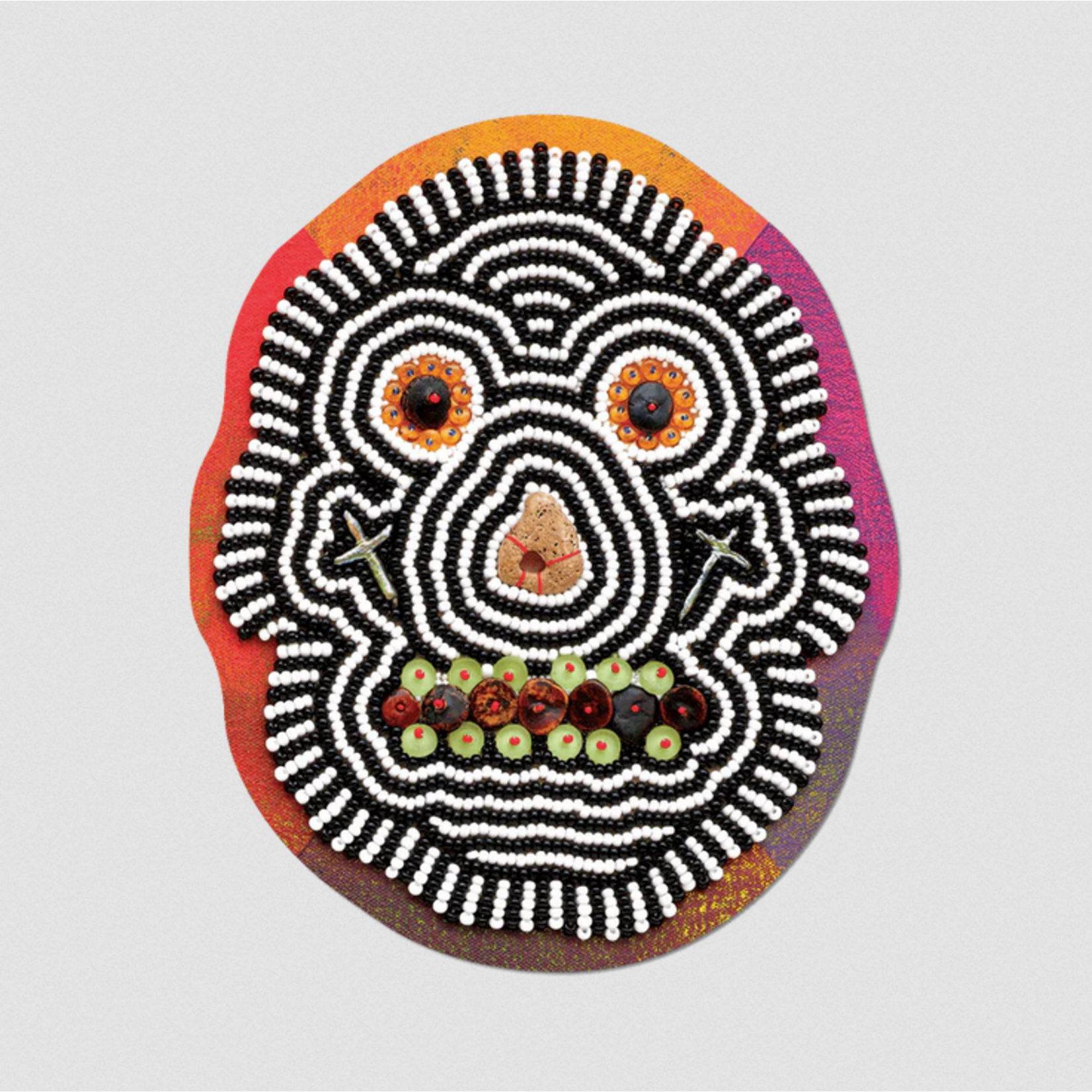 Apply Stickers Skull (Jeffrey Gibson) Sticker