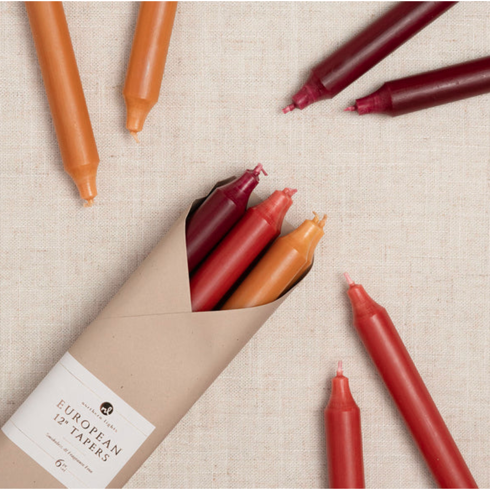 Autum Harvest Taper Candles Gift Pack