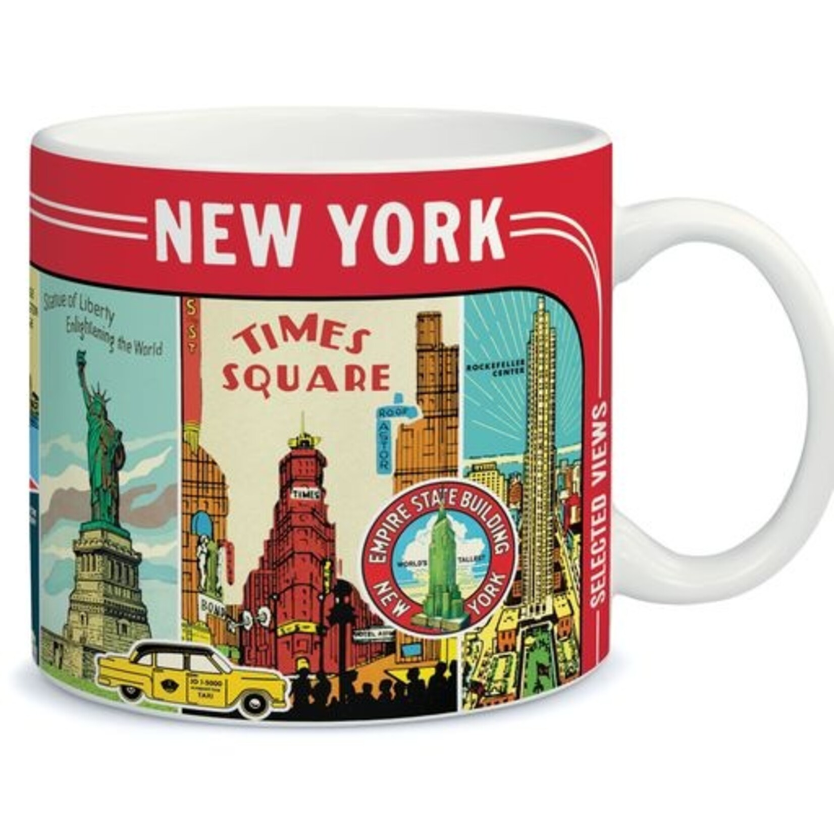 Cavallini Papers New York City Ceramic Mug