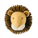 Gold Felt Lion Head