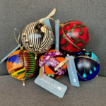 Peace and Riot peace + RIOT Home Ankara Ornaments Large