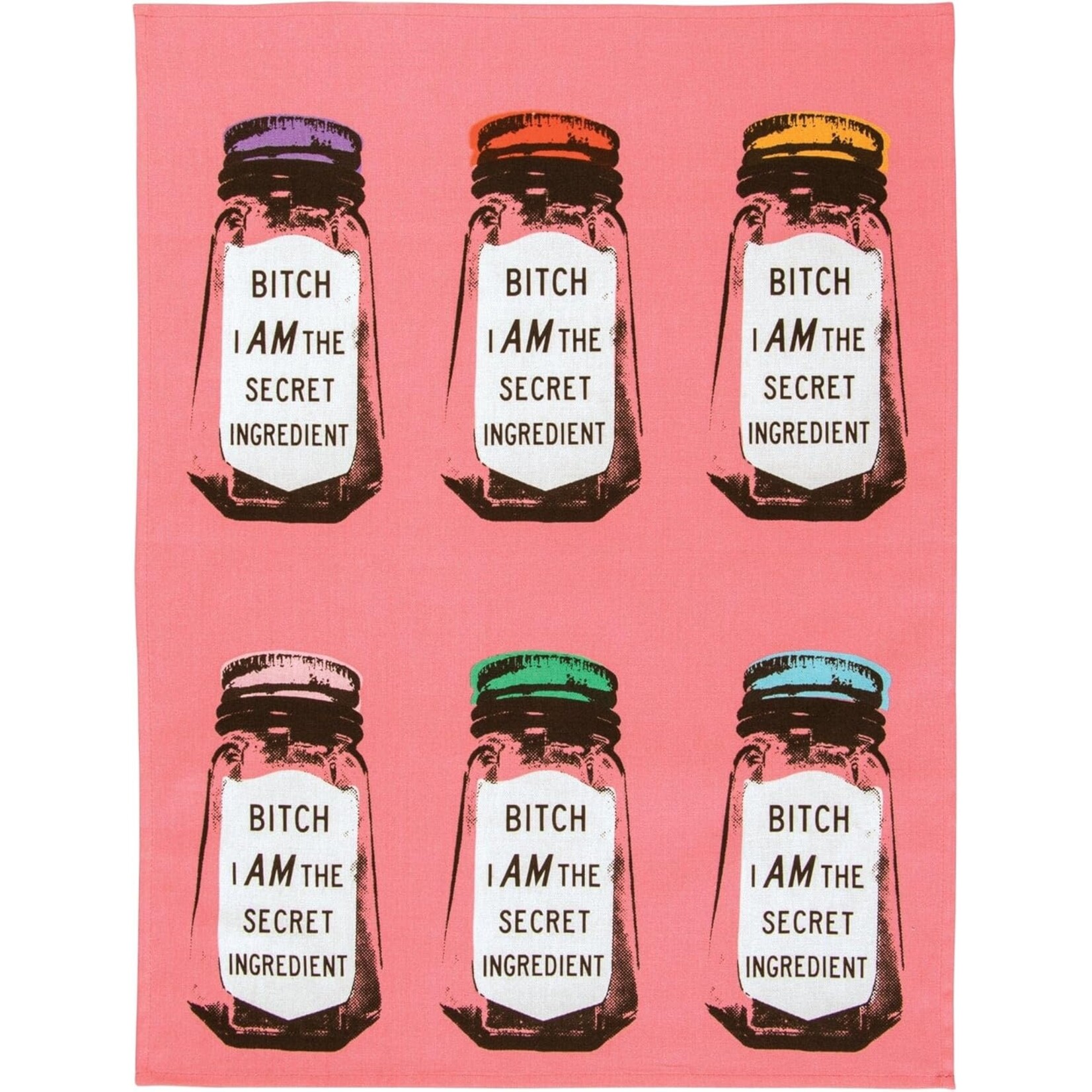 Blue Q Bitch I Am The Secret Dish Towel