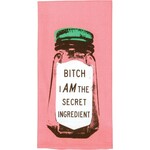 Blue Q Bitch I Am The Secret Dish Towel