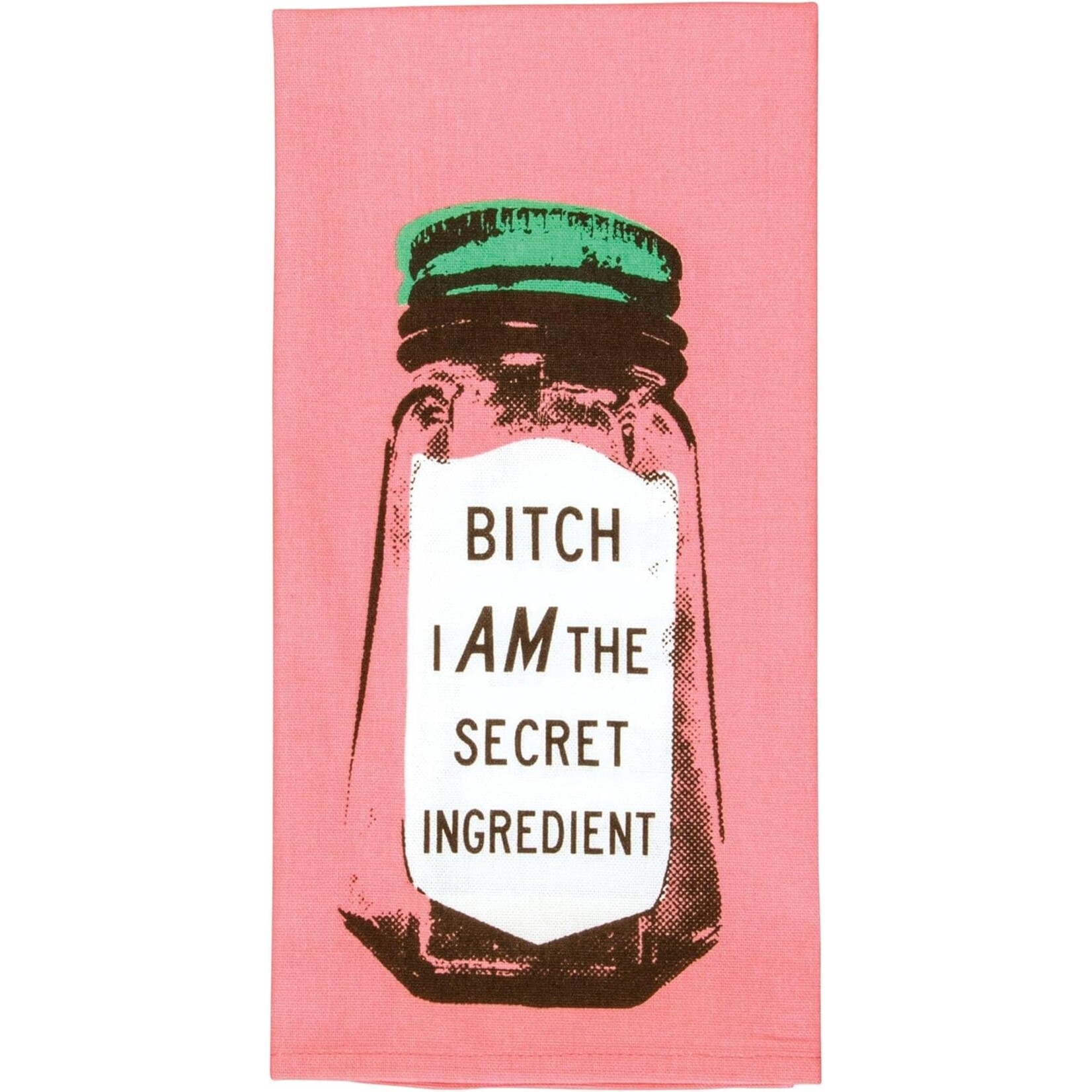 Blue Q Bitch I Am The Secret Dish Towel