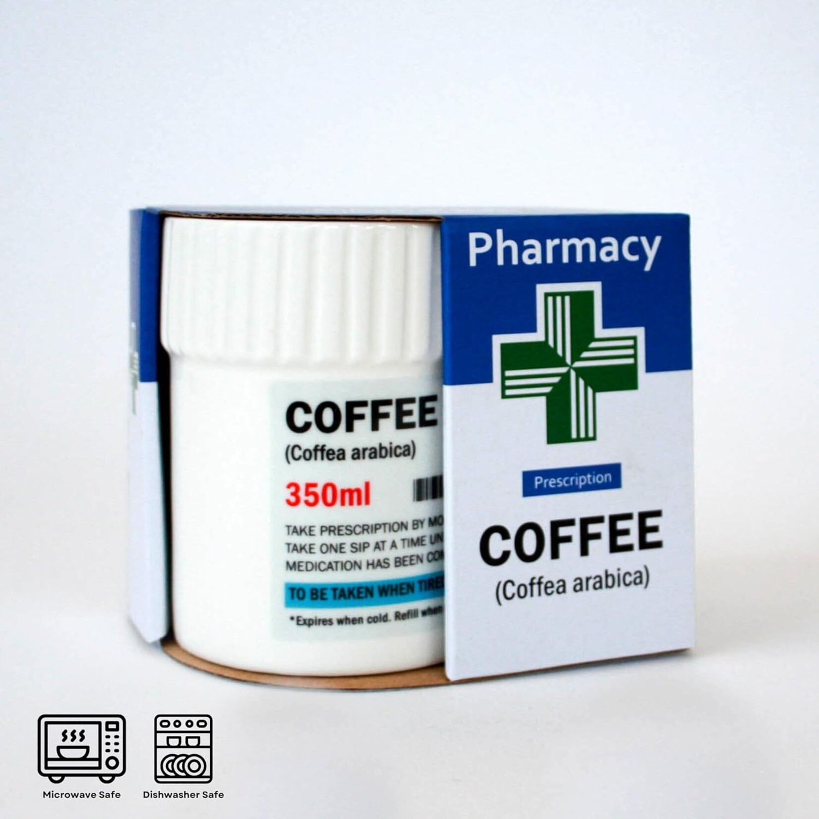 Gift Republic Pill Mug- Coffee