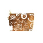 Caramel Brooklyn Pins and Patches Pouch