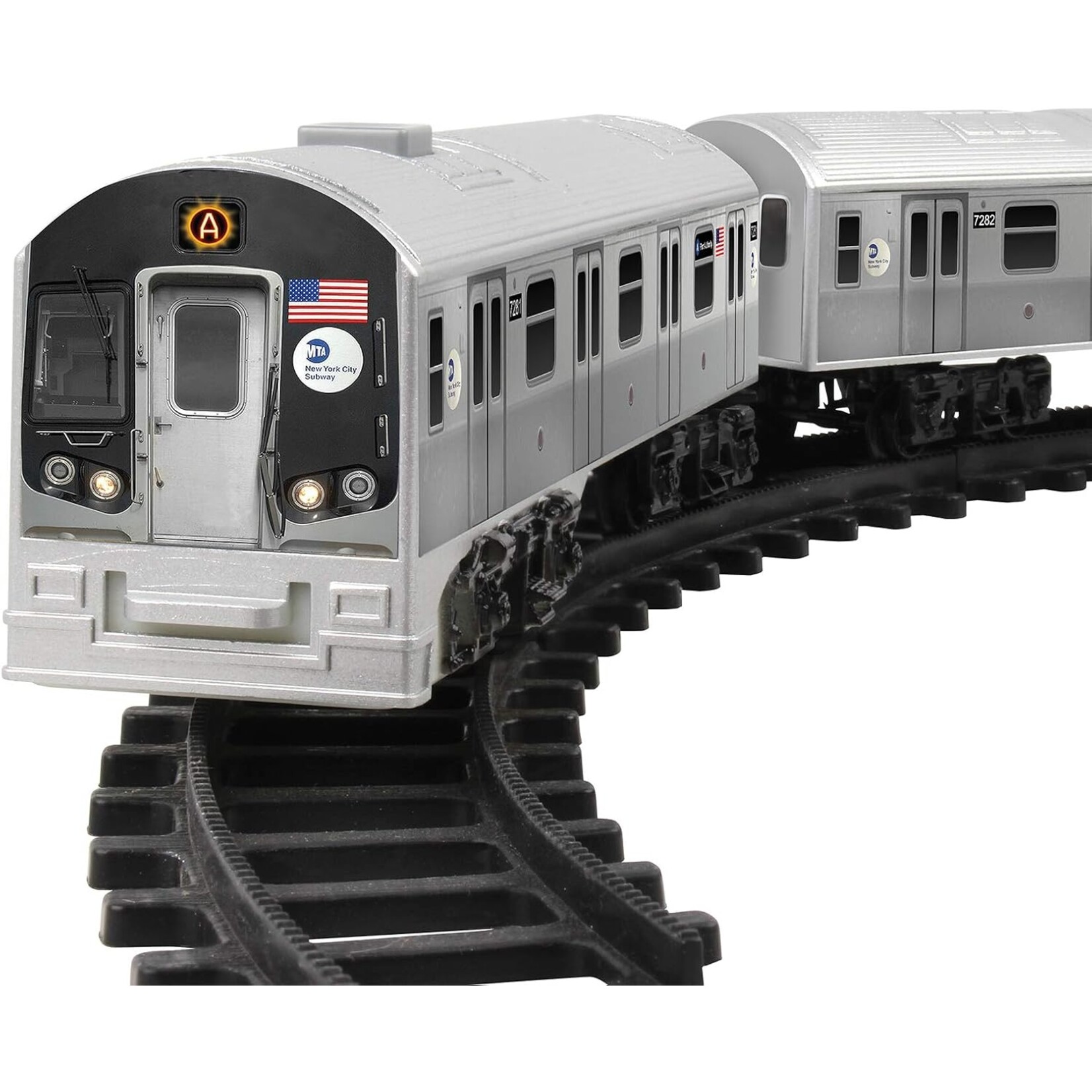 Daron Worldwide Trading MTA Motorized 3 Piece Train w/ Track
