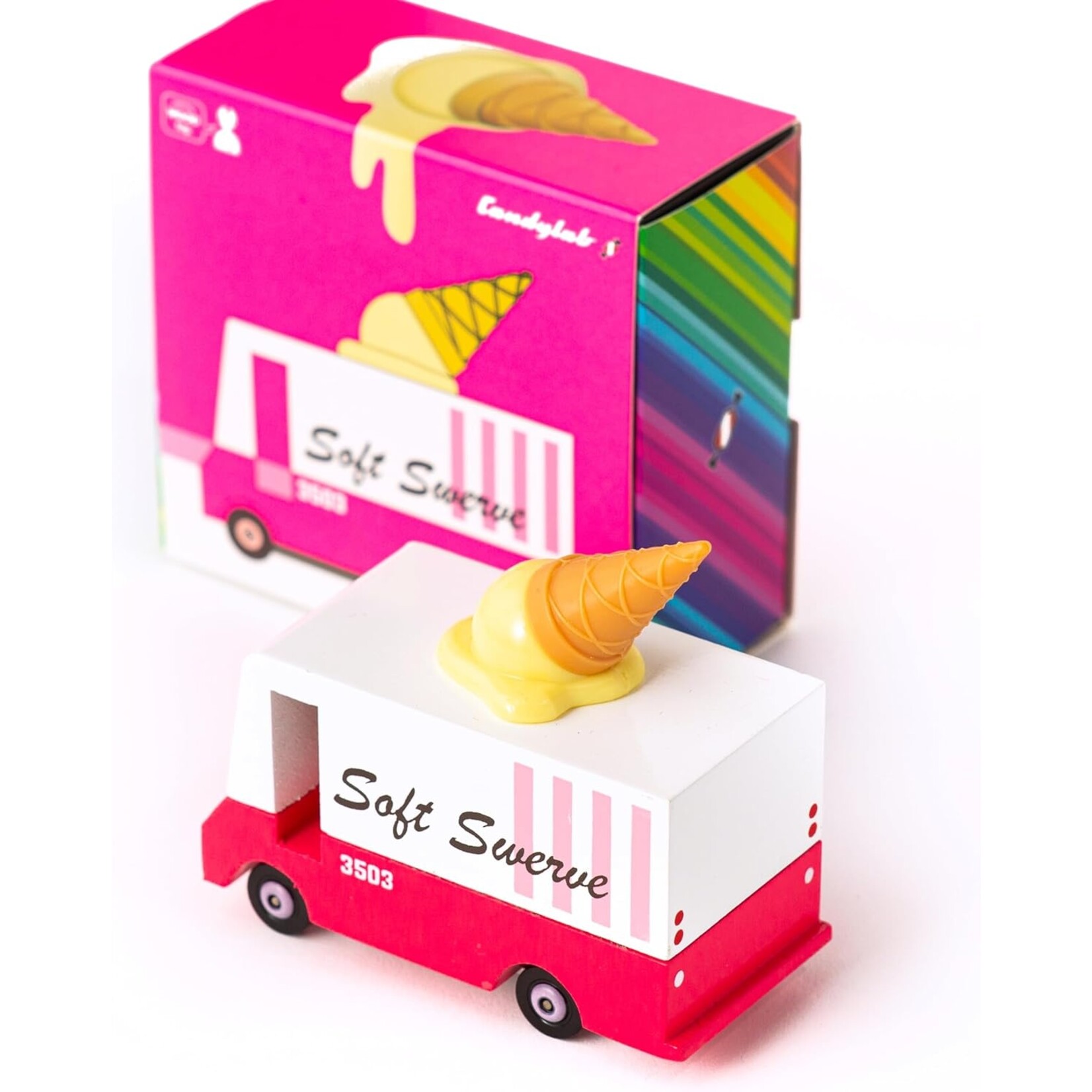 Candylab Toys Wooden Ice Cream Van