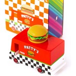 Candylab Toys Wooden Hamburger Van