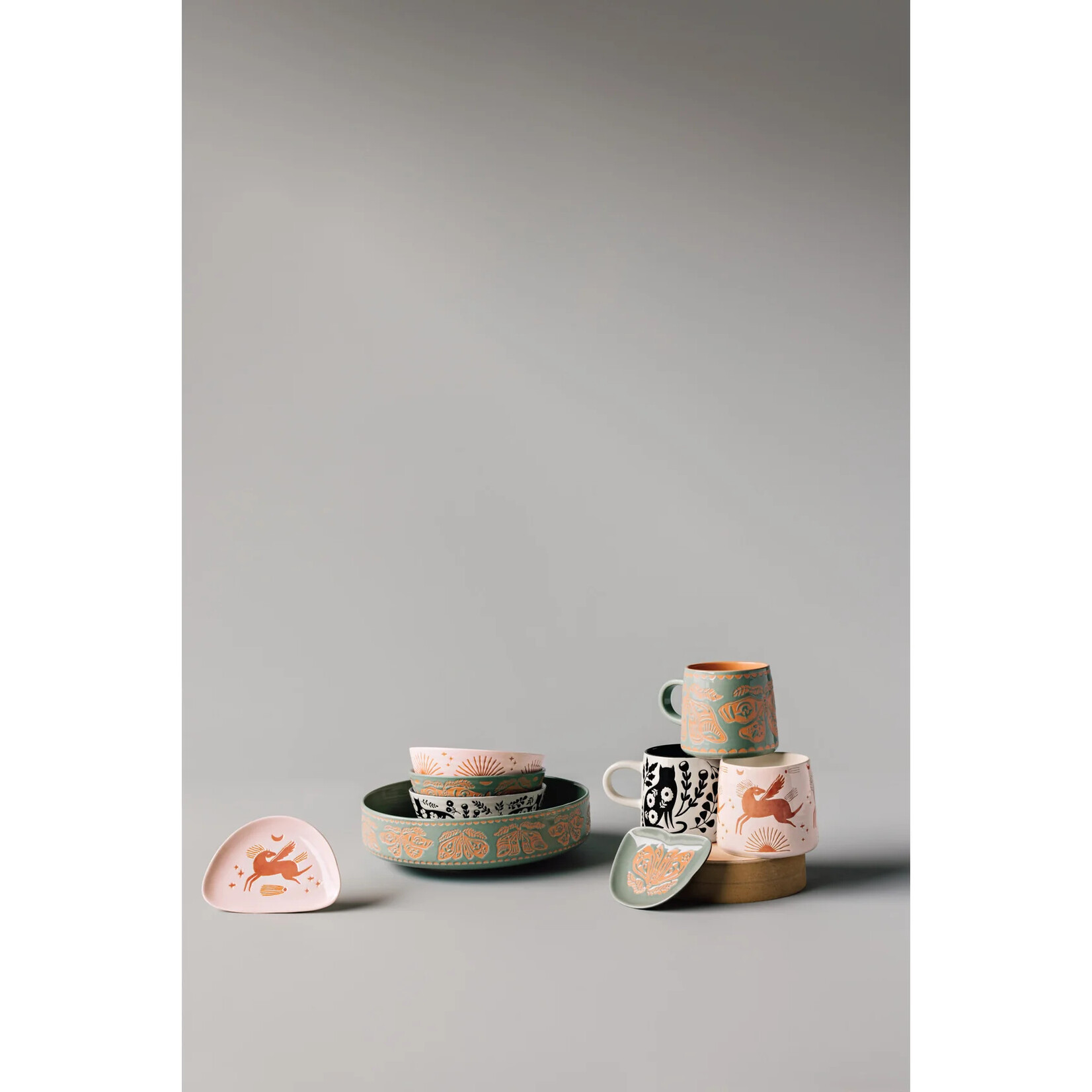 Now Designs Catbloom Imprint Bowl