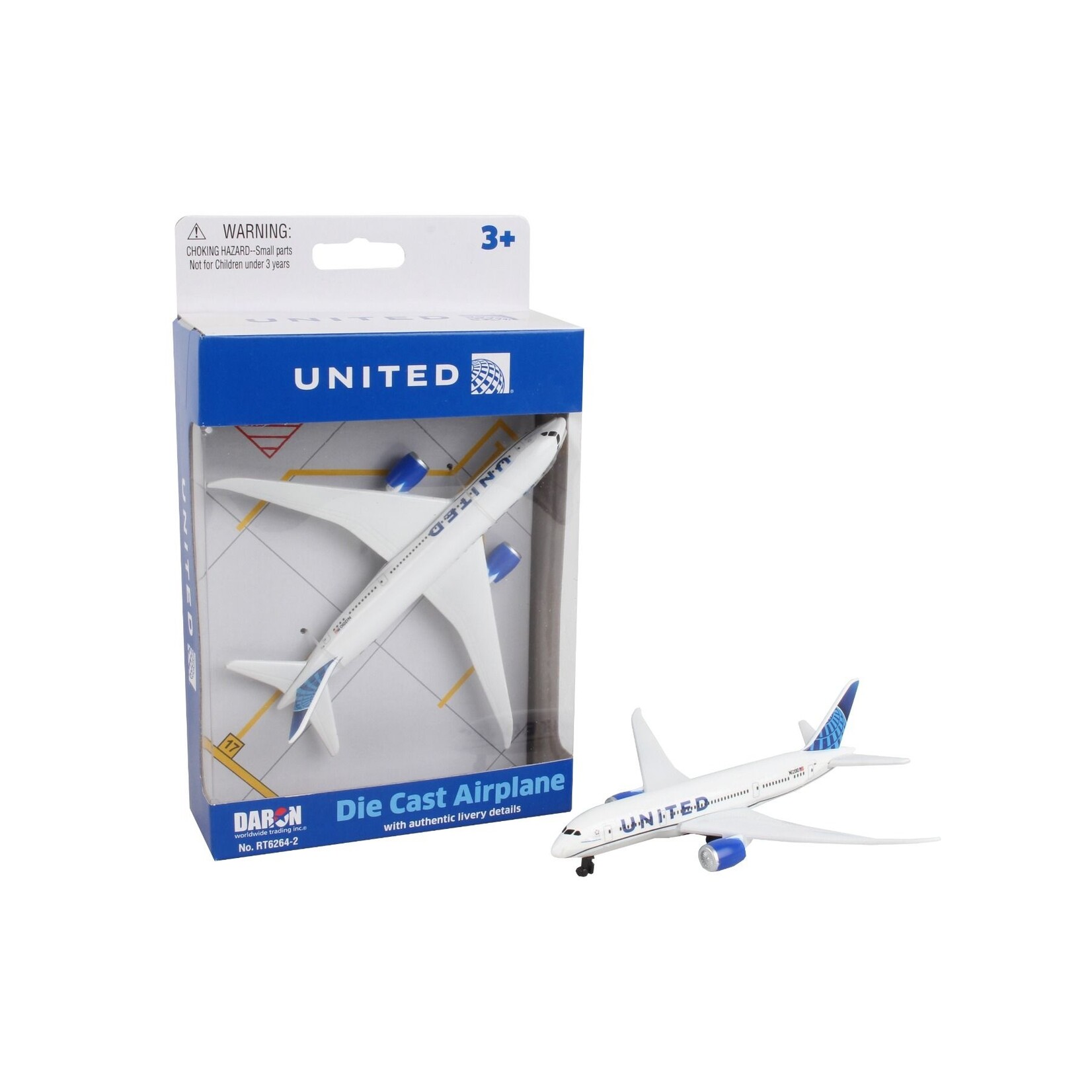 Daron Worldwide Trading United Airlines Single Plane