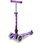 Micro Kickboard Micro Maxi LED Scooter- Purple