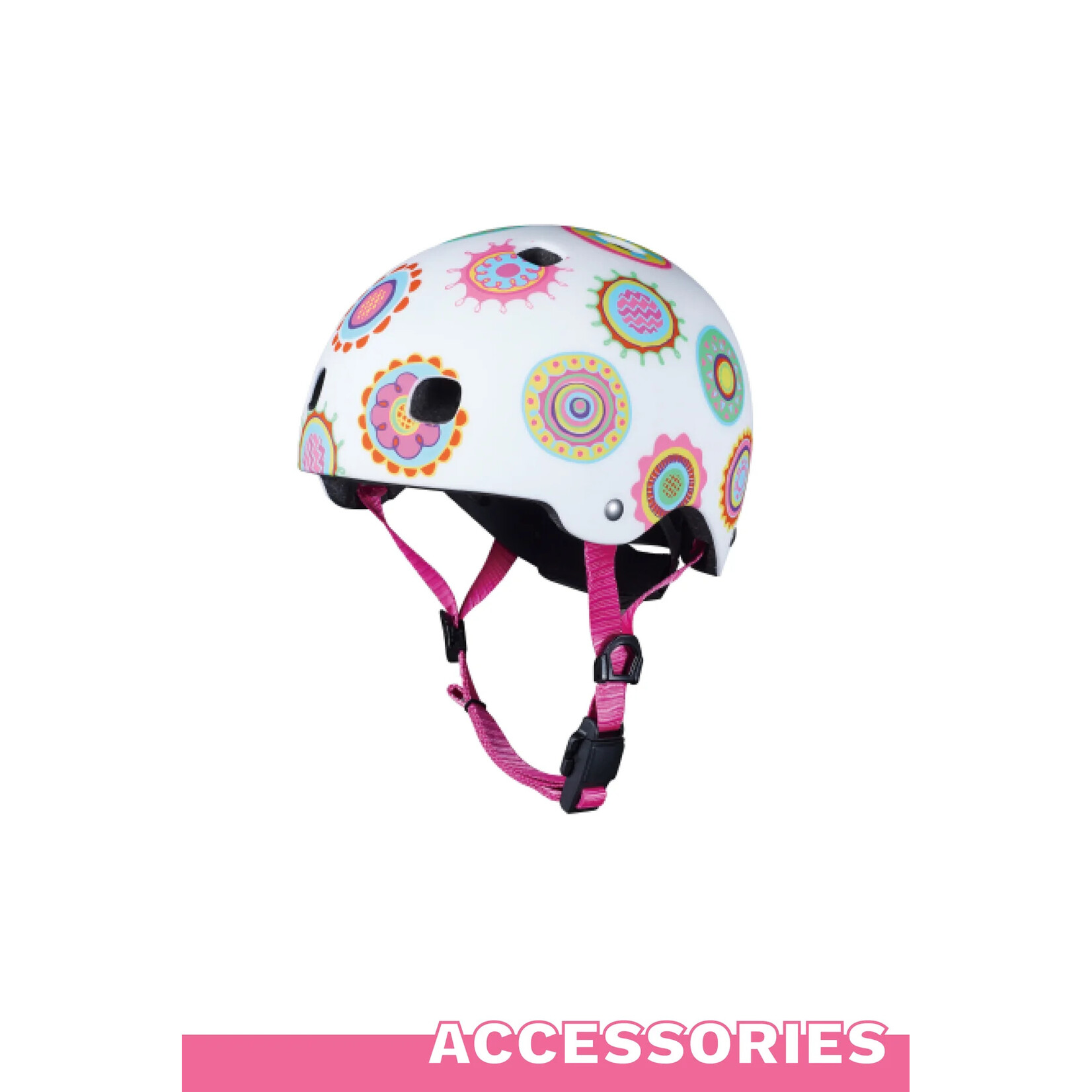 Micro Kickboard Micro Helmet Doodle Dot- Medium