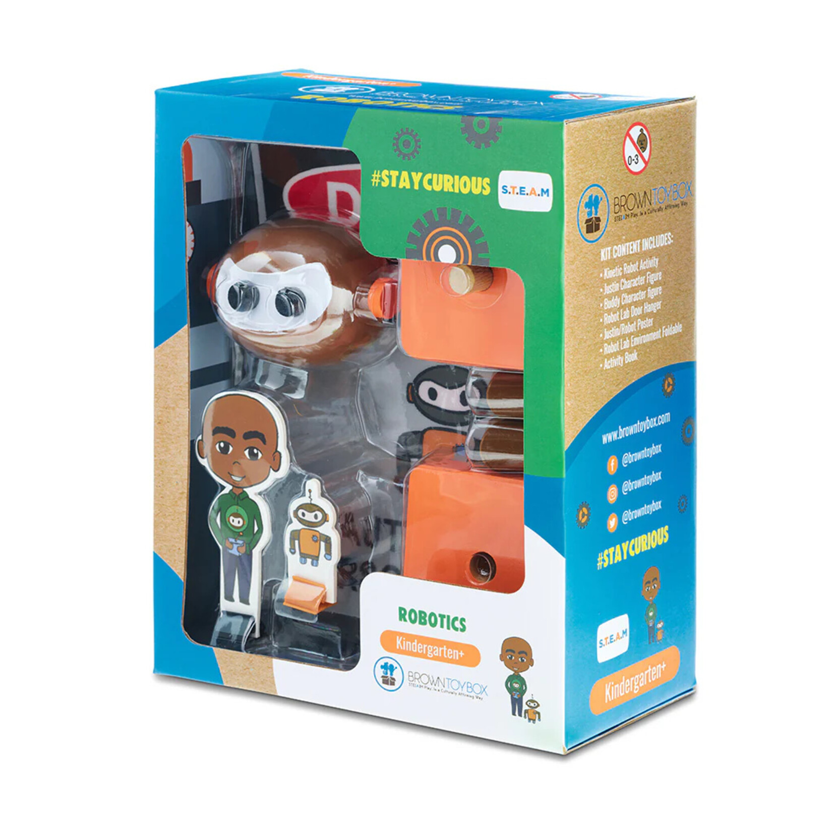 Brown Toy Box Robotics STEAM Kit