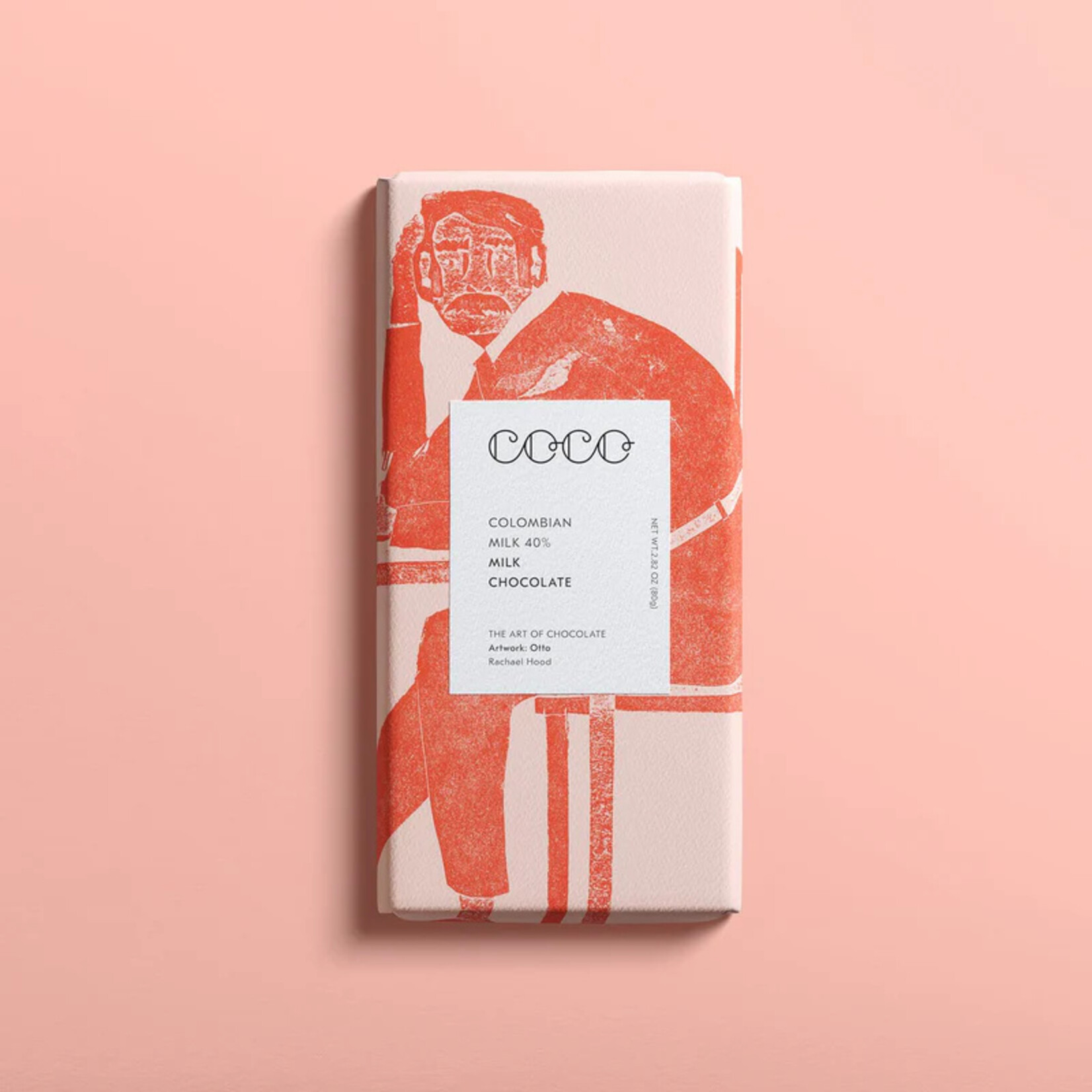 COCO Chocolatier Colombian Milk Chocolate Bar